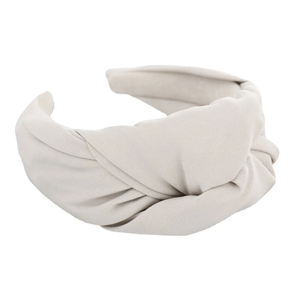 Solid Color Headband Four Color Monochrome Knot