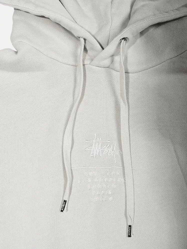 Stussy Cities Hoodie - Neutral