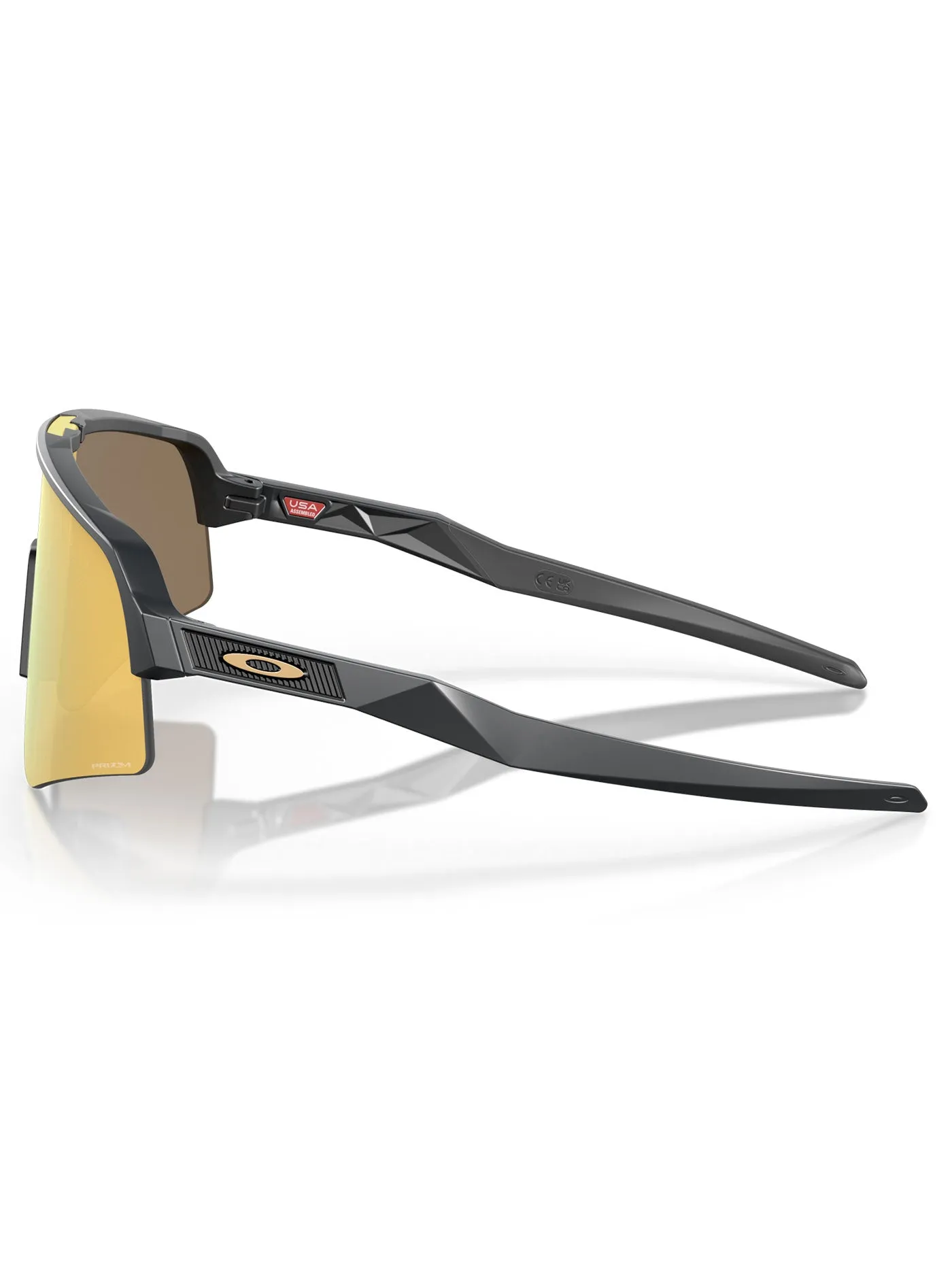 Sutro Lite Sweep Matte Carbon/Prizm 24K Sunglasses