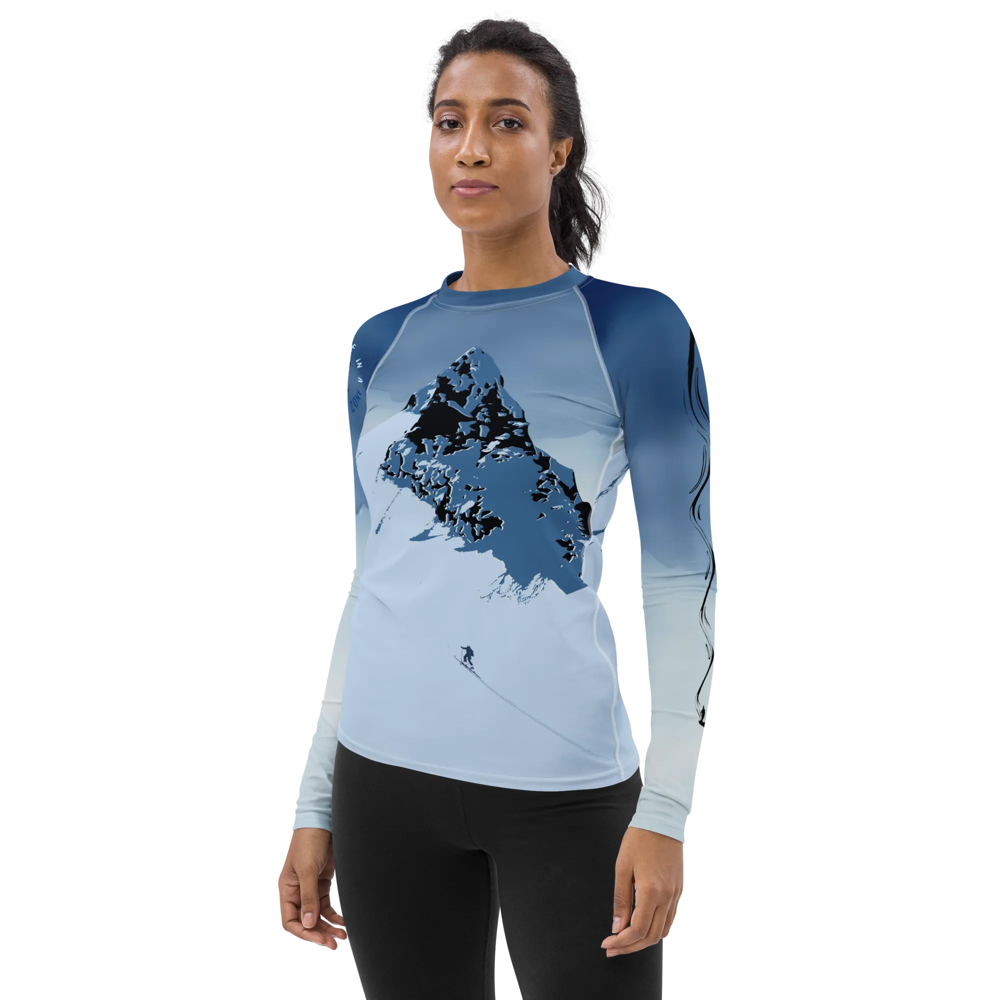 The King - Dont live in a comfort zone baselayer - women