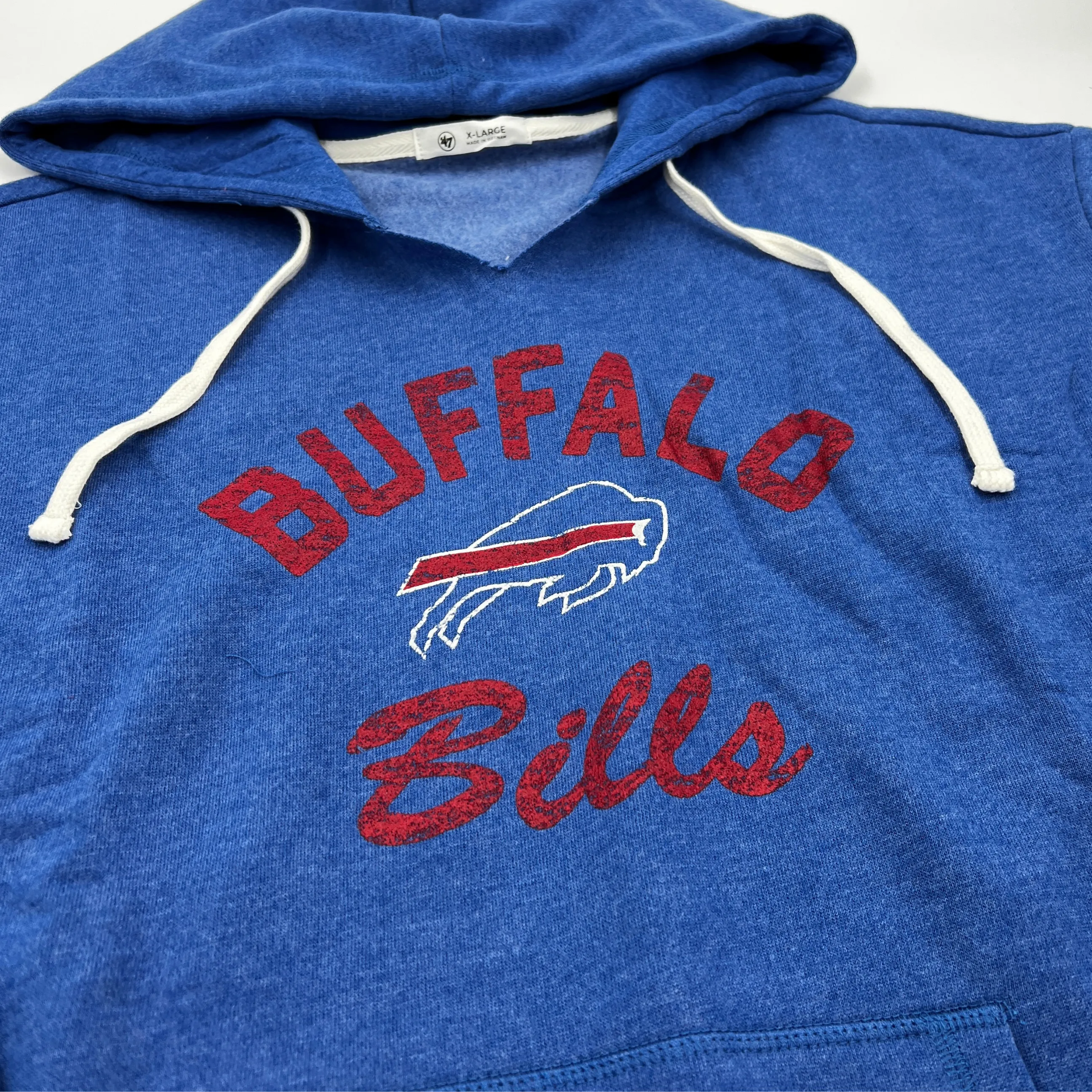 Women's '47 Brand Buffalo Bills Jetty Blue Hoodie