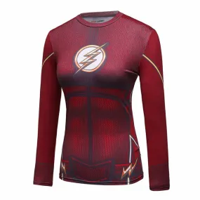 Women's The Flash Compression Elite Long Sleeve Rashguard