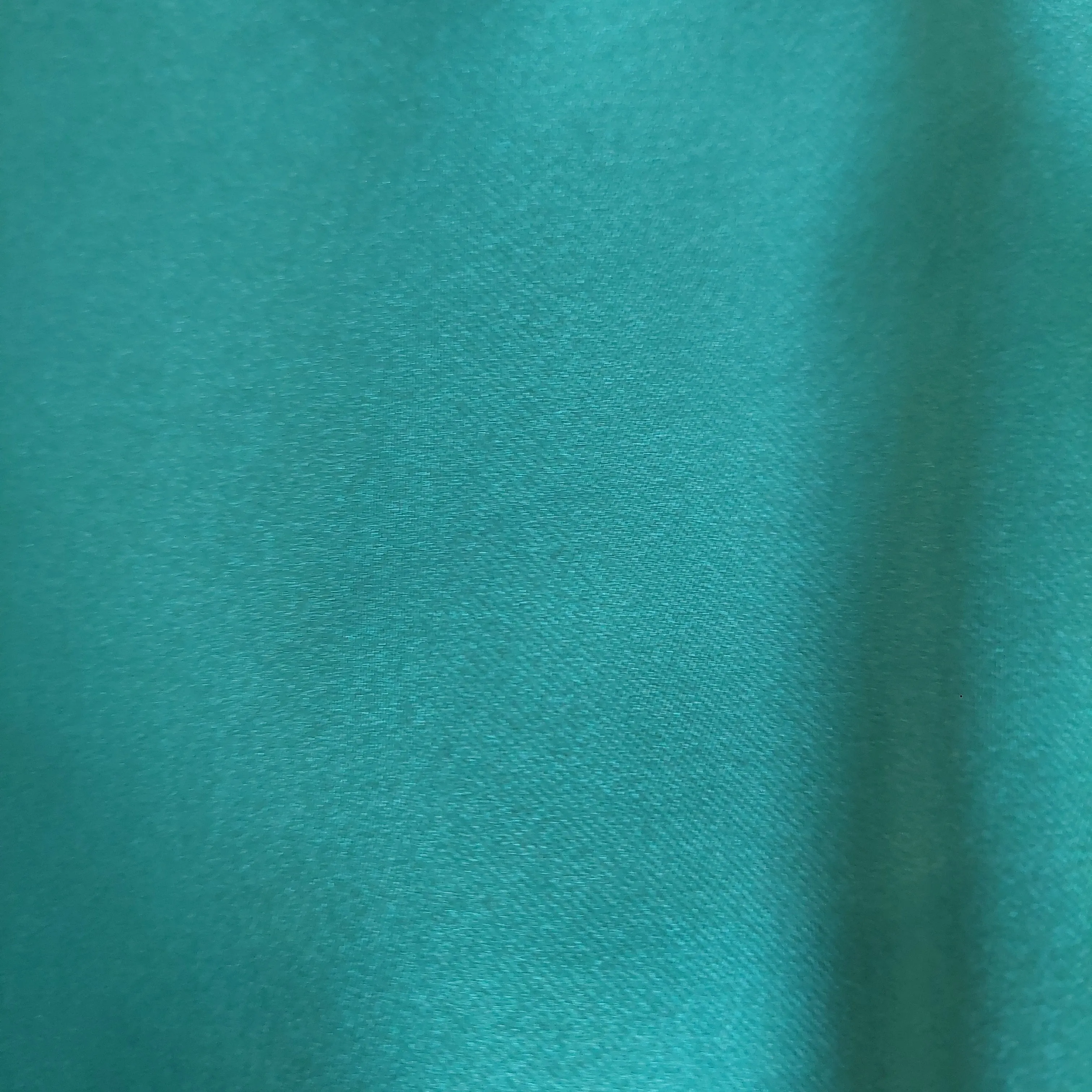 ZARA Emerald Green Satin Knee-length Dress | Pre Loved |